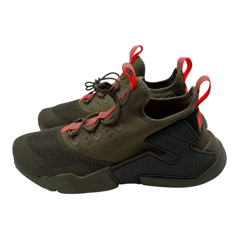 Nike Huarache Drift GS Shoes Youth 6.5 Y Womens 8 Olive Green Sneaker 943344-200